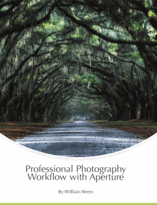 Professional Photography Workflow with Aperture – Bonus Video