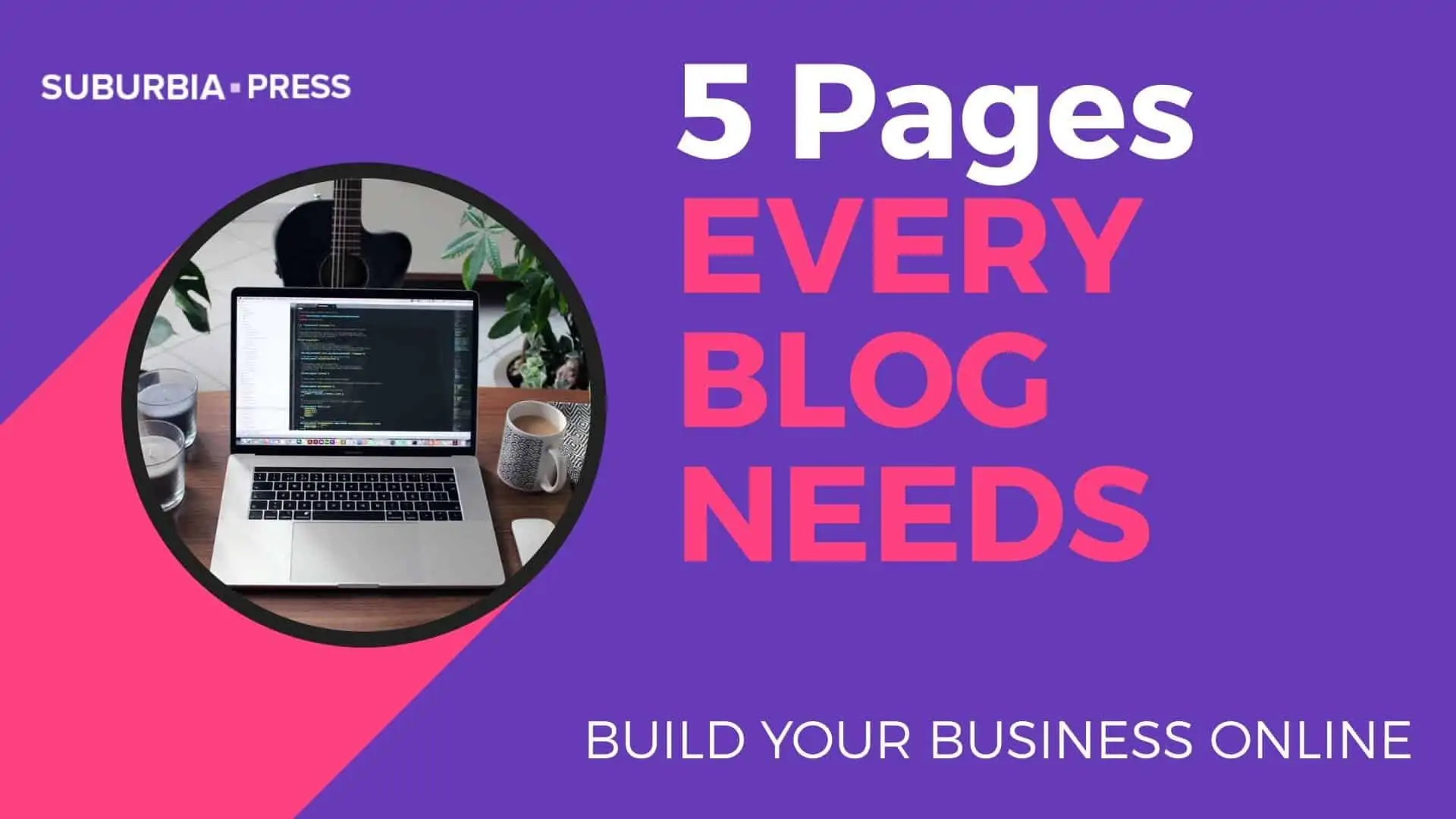 5 Important Pages Every Blog Needs