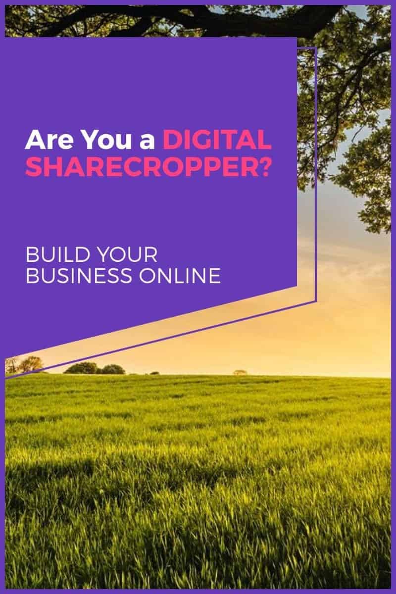 Who Are You Promoting with Digital Sharecropping?
