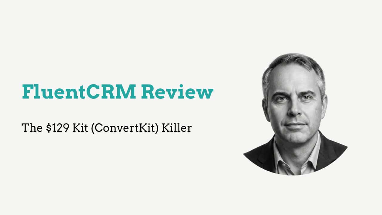 FluentCRM Review - Why I Ditched Kit (ConvertKit)