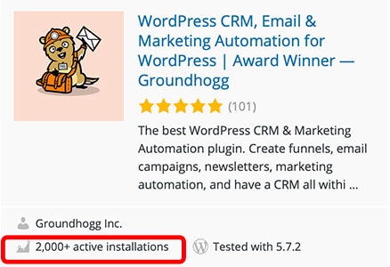 Groundhogg CRM Adoption