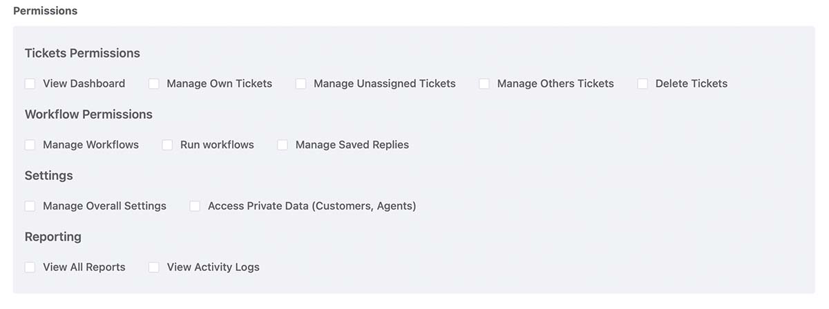 Limit Agent Roles