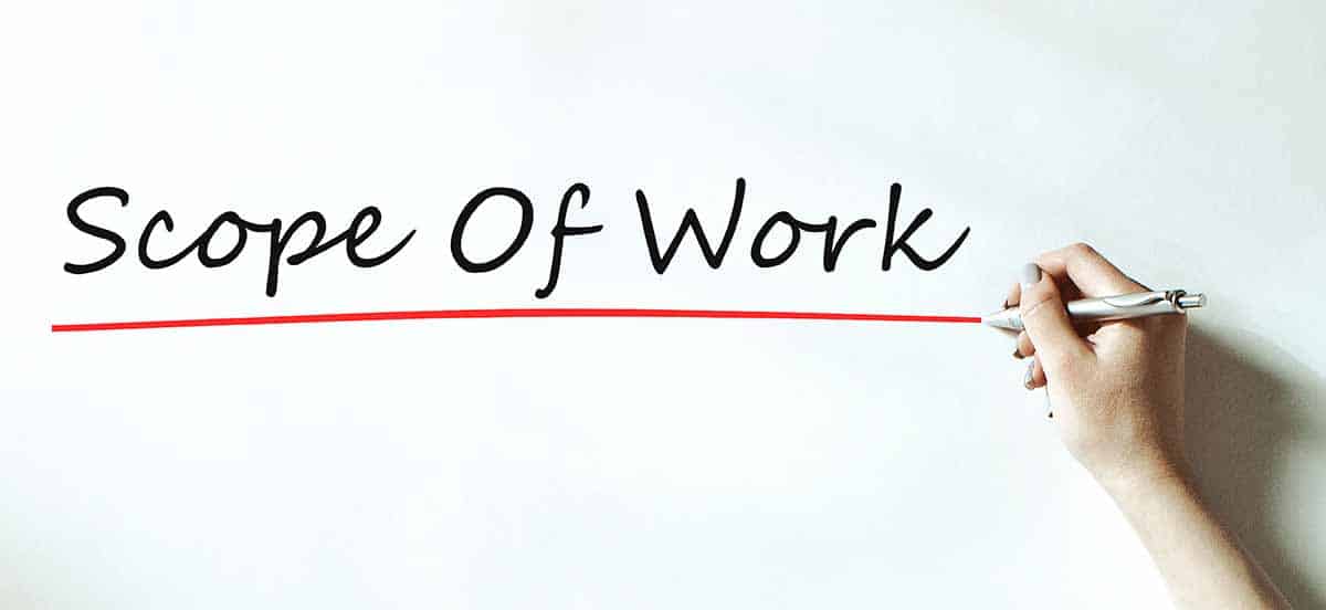 Scope of Work Line