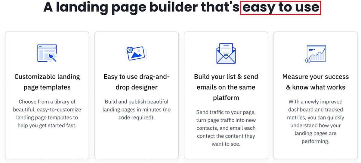 ActiveCampaign Landing Pages