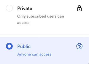 Searchie Hub Public or Private