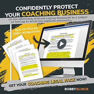 Bobby Klinck's Coaching Legal Pack