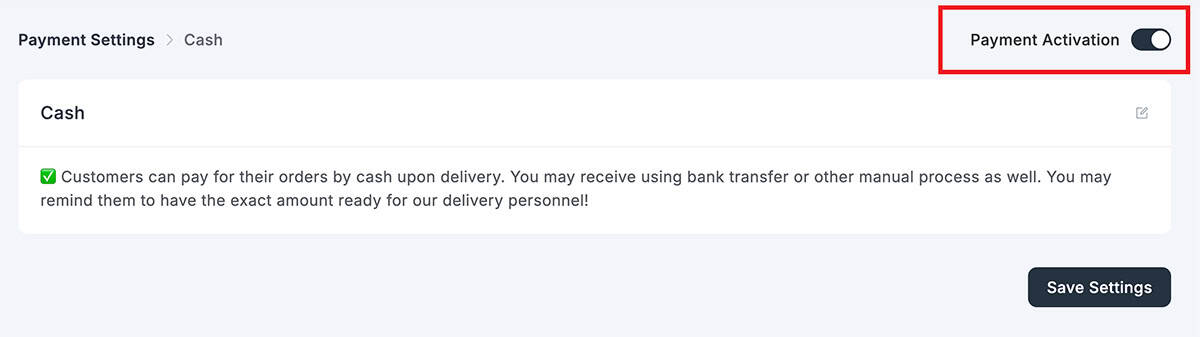 FluentCart - Cash Payment