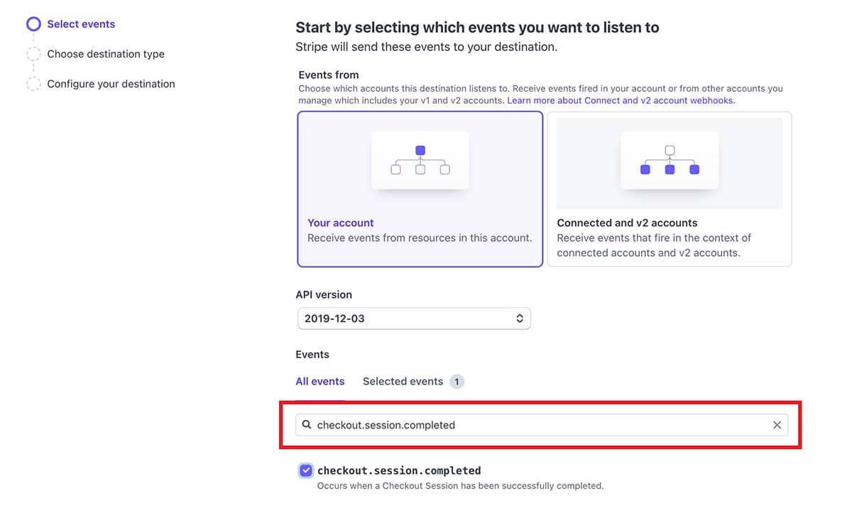 FluentCart - Stripe Events