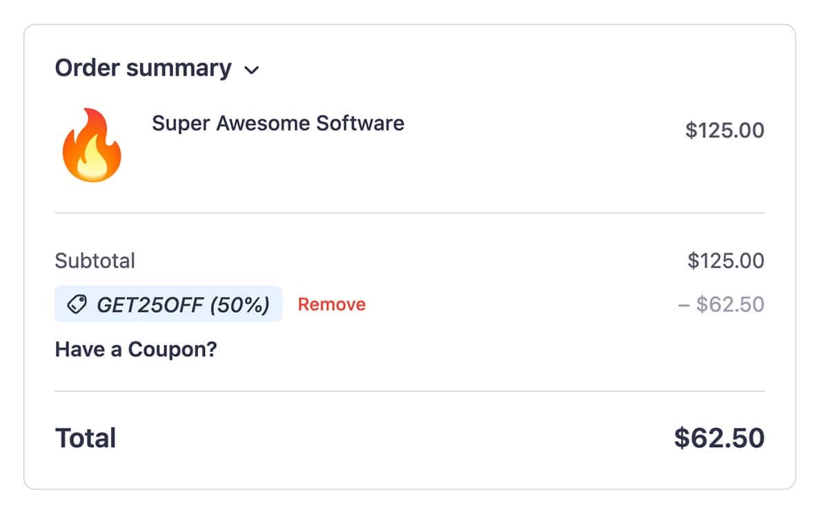 FluentCart - Apply Coupon