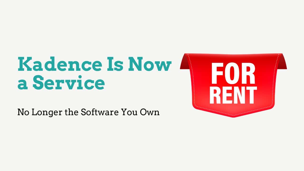 Kadence Terms Changed